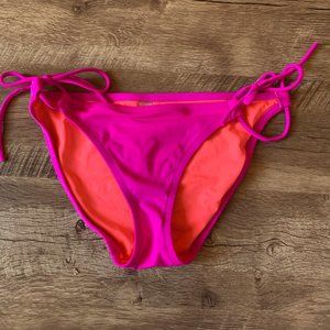 Bright Pink Swim Bottoms- Victoria Secret Small